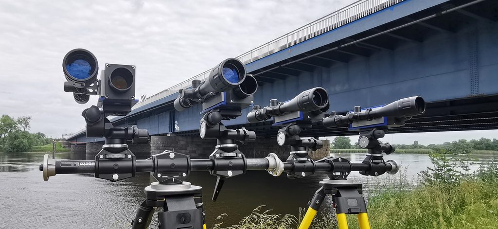 Laserbasierte Verformungsmessung für das Brückenmonitoring